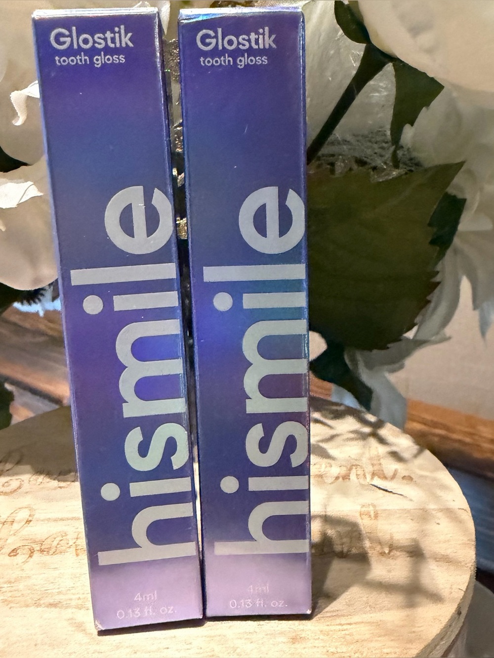Hismile Lot of 2 Glostik tooth gloss NEW